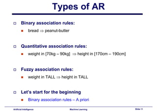 Lecture13 - Association Rules