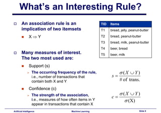 Lecture13 - Association Rules