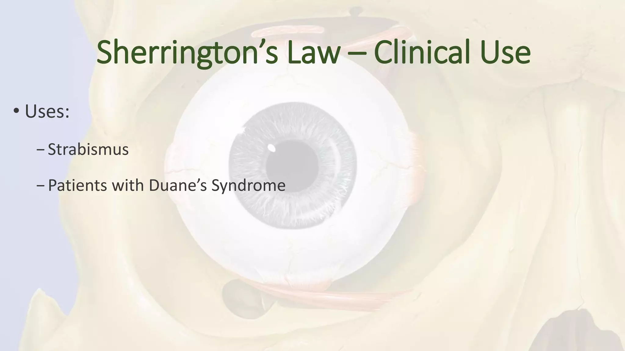 Sherrington’s Law PPT