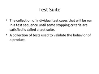 Software Engineering (Software Quality Assurance & Testing ...