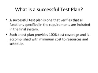 Software Engineering (Software Quality Assurance & Testing ...
