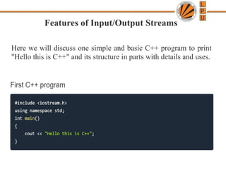 Object Oriented Programming in C++ lecture 6 | PPT