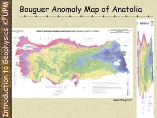 Introduction to Geophysics-KFUPM Bouguer Anomaly Map of Anatolia www.mta.gov.tr 