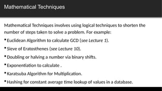 Lecture 13 - Algorithm Optimization.pptx