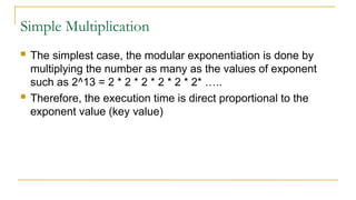 Multiplicative Cipher Example Lecture 13-Block Cipher Modes & Attacks on Block Cipher.pptx