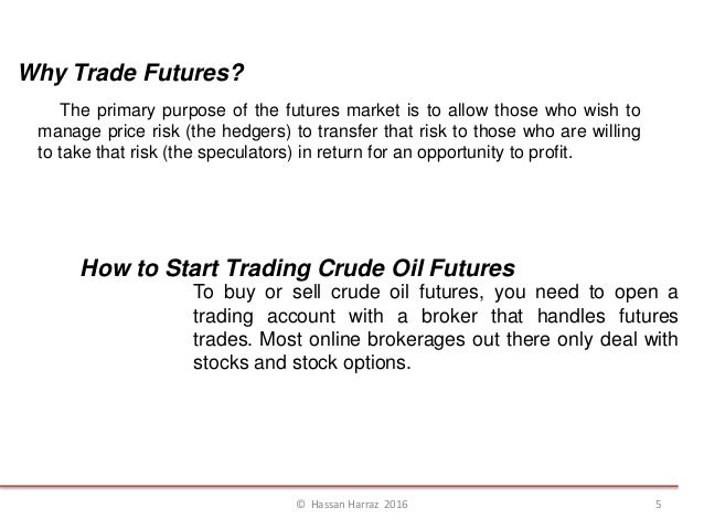 How to trade crude oil options