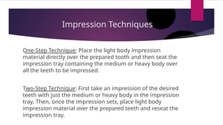 Comprehensive Guide to Dental Impression Techniques and Model ...