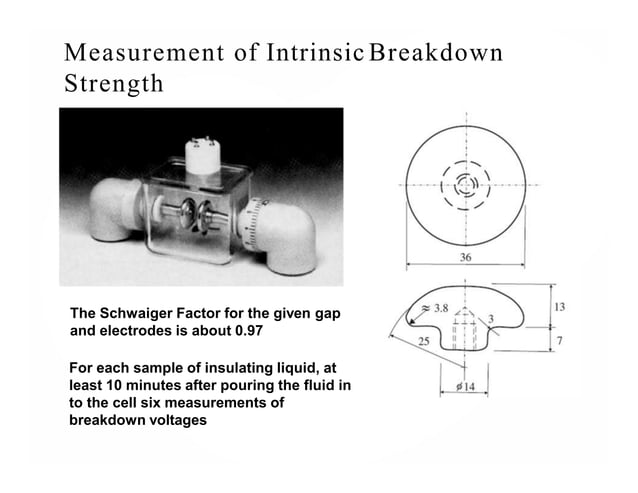 Lecture 13 - Liquid Dielectric and its Types with Breakdown in Liquid ...