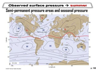Semi-permanent pressure areas and seasonal pressure
areas

11

Fig. 7-26, p. 190

 