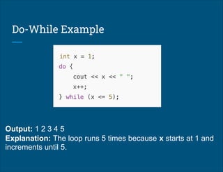 Comprehensive Guide to Do-While Loops and Nested Structures in C++ ...