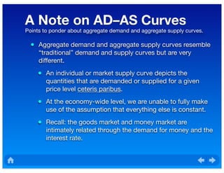 Macroeconomics: Aggregate Demand and Supply | PDF