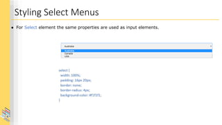 Lecture 13 CSS Styling form Elements.pdf