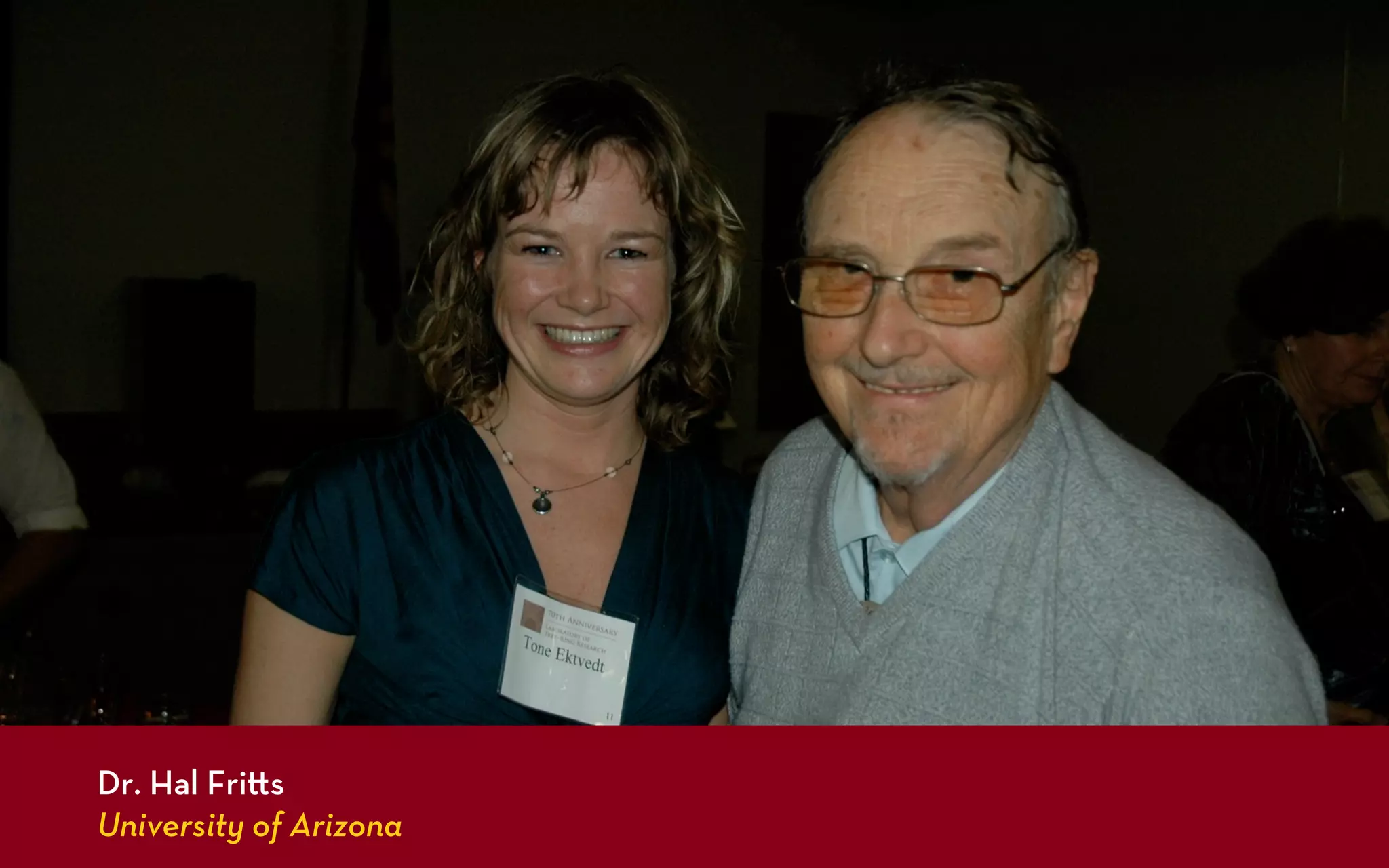 Dr. Hal Fri s
University of Arizona
 