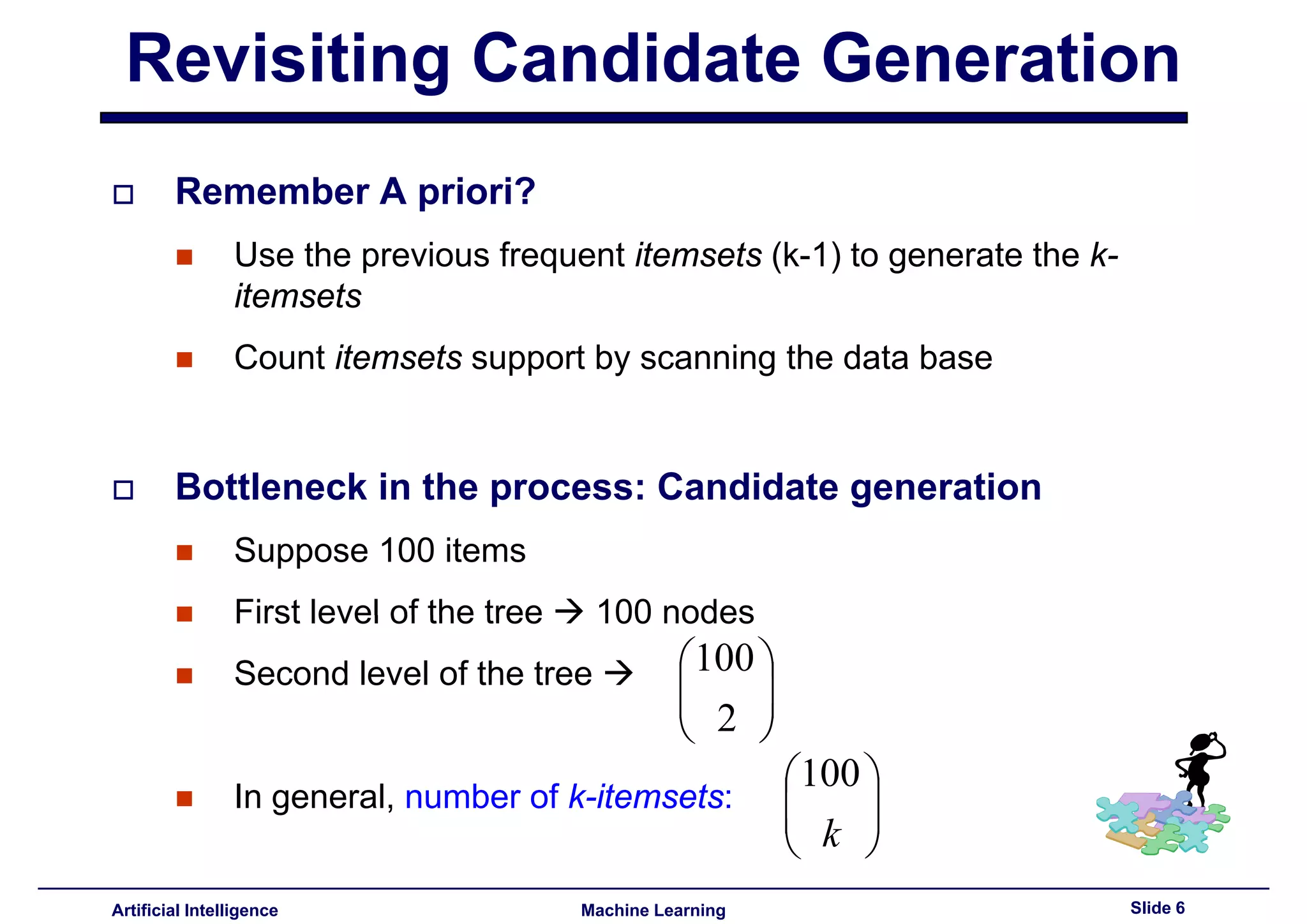 Lecture14 - Advanced topics in association rules
