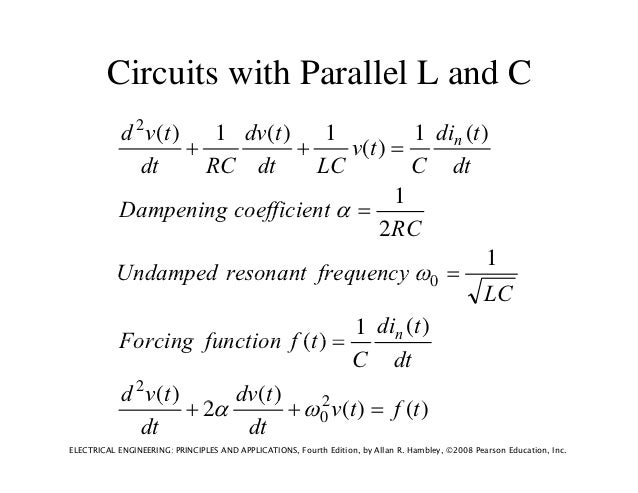 Second Order Transient Circuits
