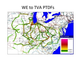 WE to TVA PTDFs
40
 