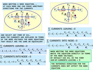 Dc Node Equations lecture14.ppt