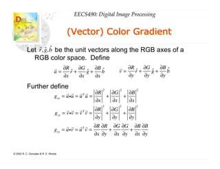 Advanced Techniques in Color Image Processing and Noise Reduction | PDF