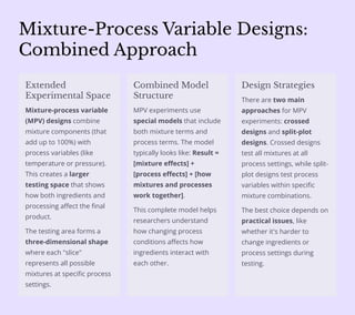 Mpv Approach Response Surface Methodology (RSM) is a powerful way to find the best ...