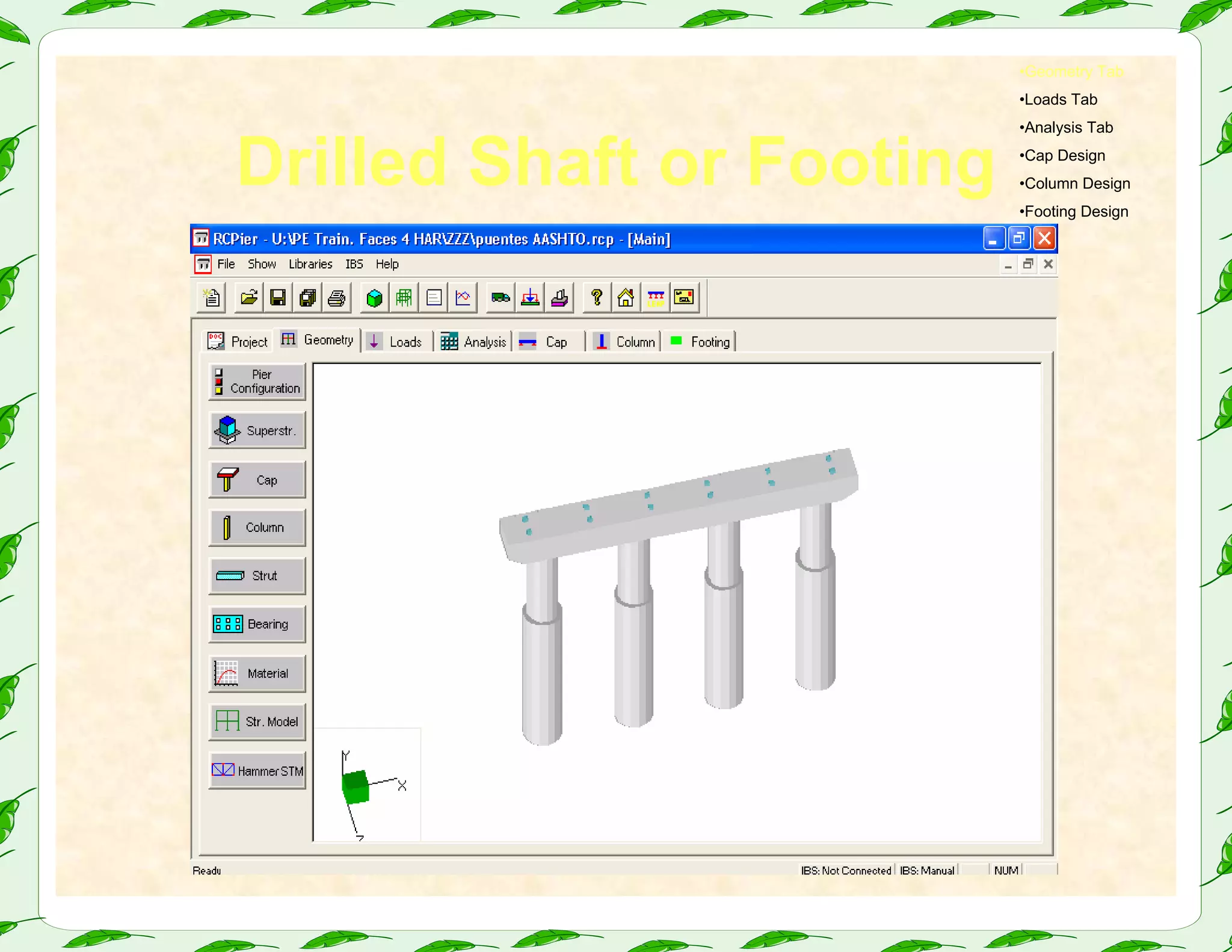 Lecture14 LEAP RC Pier ( Highway Engineering ) | PDF