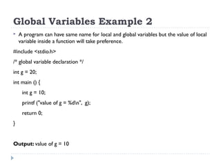 Lecture 14 - Scope Rules | PPT