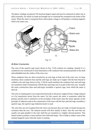 Ac machines notes | PDF