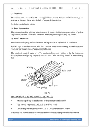 Ac machines notes | PDF