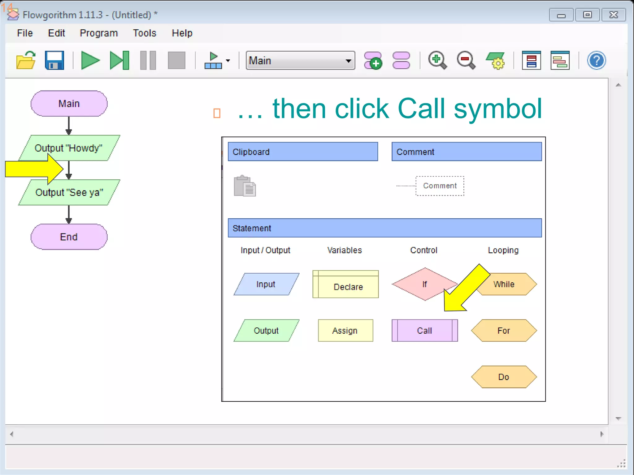 9/27/2018 14
Dr.AtifShahzad14
 … then click Call symbol
 