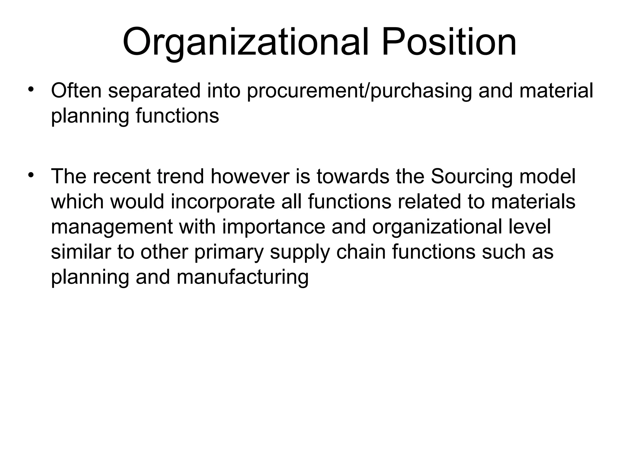 Lecture 14 materials management pm | PPT