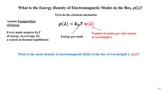 Kbt Calculation Example Lecture 14 on Blackbody Radiation.pptx