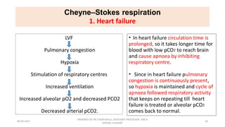 Respiratory patterns and its abnormality