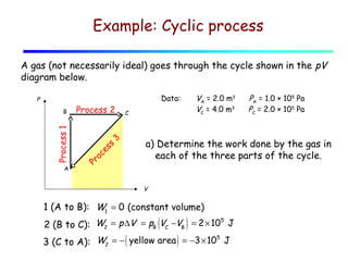 Lecture 15 first law of thermodynamics | PPT