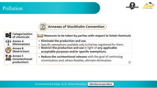 Pollution
Environment & Ecology by Dr. Shivin Chaudhary Click Here to Learn More
 