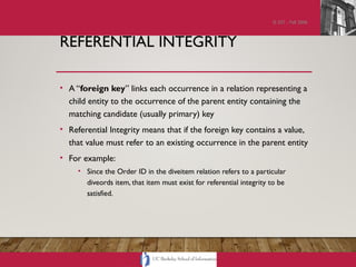 Lecture15_257 Database security & integrity | PPTX