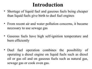 Lecture 15 Dual Fuel Engines (1) presentation | PPT
