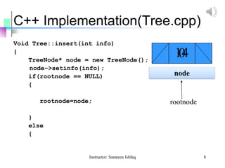 Lecture 15 Tree Implementation topic.pdf