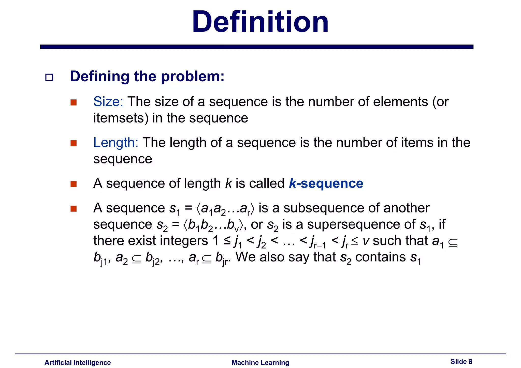 Lecture16 - Advances topics on association rules PART III