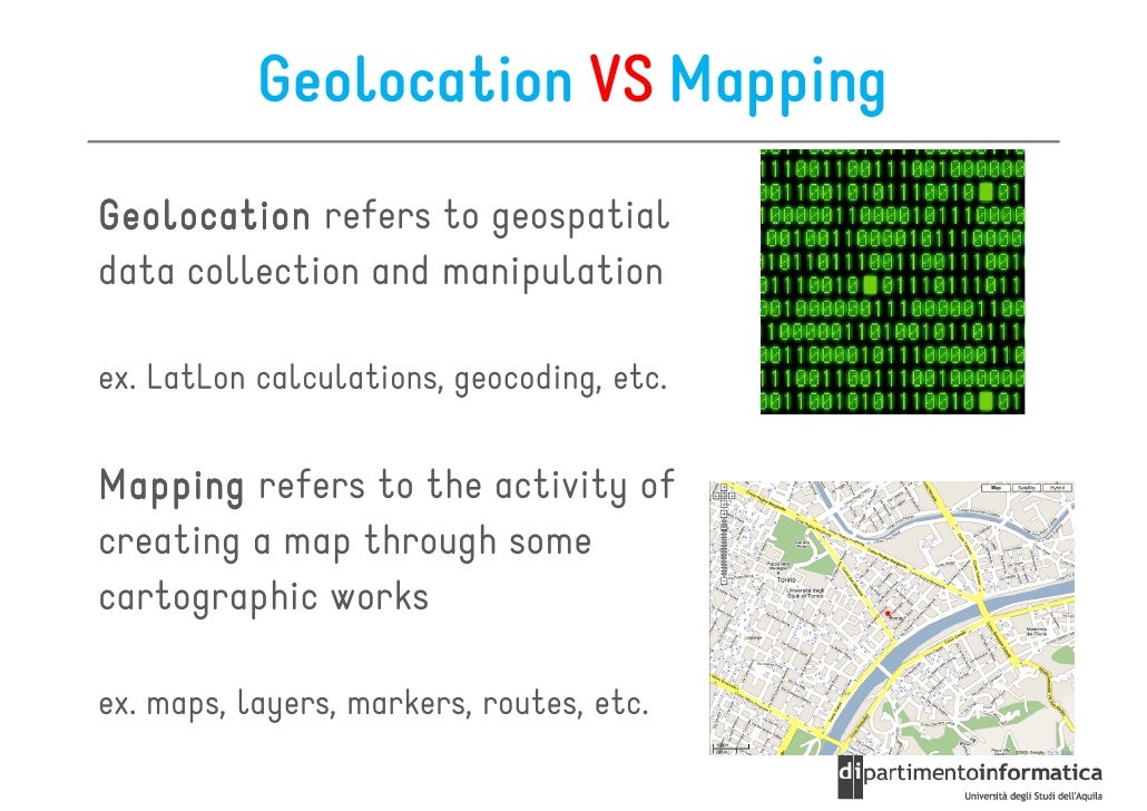 Geolocation and Mapping