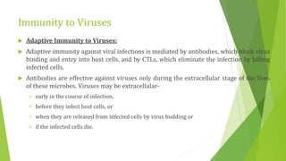Immunity to Microbes | PPTX