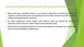 Immunity to Microbes | PPTX