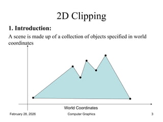 Comprehensive Guide to 2D Clipping Techniques in Computer Graphics | PPT