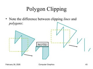 Comprehensive Guide to 2D Clipping Techniques in Computer Graphics | PPT