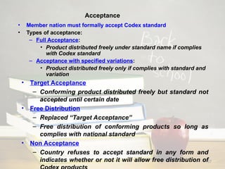 food standards - HACCP concepts and principles | PPT