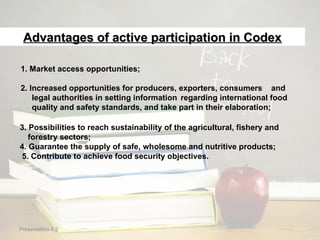 food standards - HACCP concepts and principles | PPT