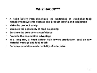 food standards - HACCP concepts and principles | PPT
