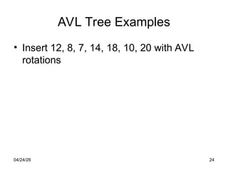 Comprehensive Guide to Balanced Trees and AVL Tree Rotations in Data ...