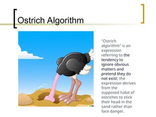 The Ostrich Algorithm Lecture 16 - Introduction to the Software Architecture.ppt