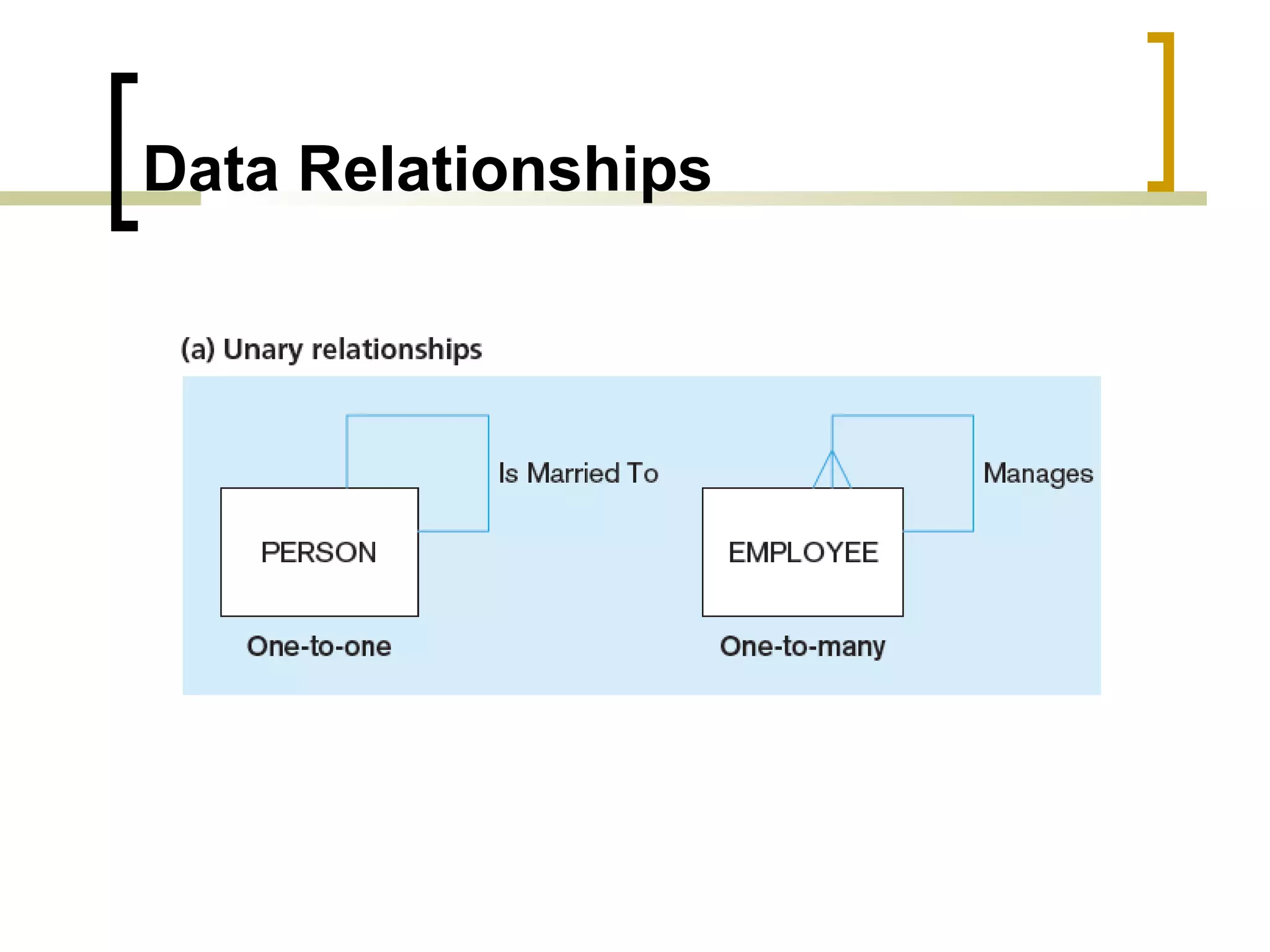 Data Relationships 