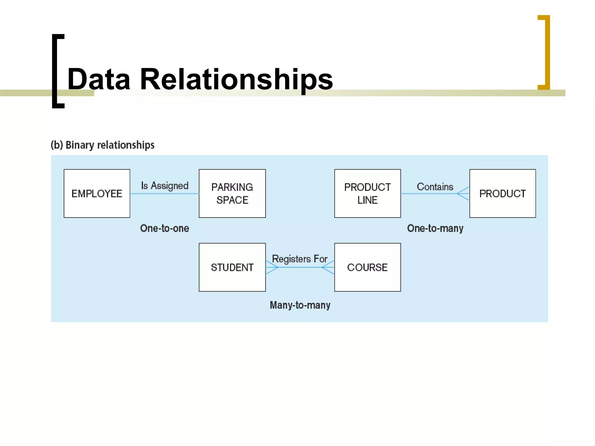 Data Relationships 