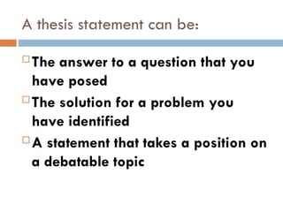 lecture 16 (a) optimized Thesis powerpoint.ppt